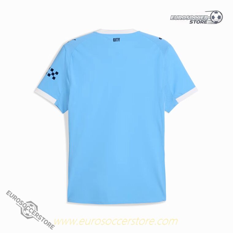 2025-26 Season Manchester City Home Football Shirt (Player's Edition)