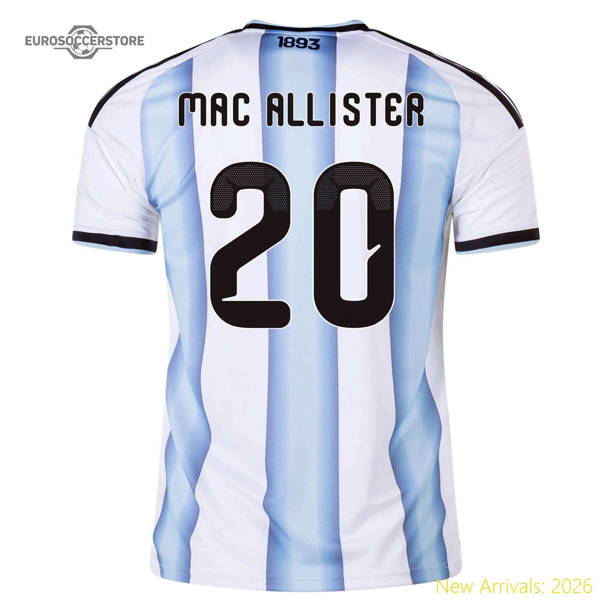 Officially Licensed Premium Women Arg Football Legend Home Jersey 2026