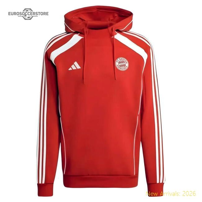 Outstanding 2025-2026 Bayern Munich Ubp Doubleknit Hoody (red)