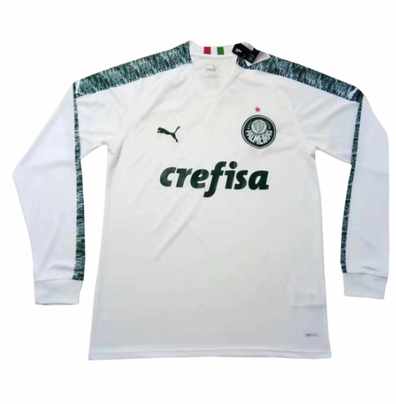 Palmeiras Away 201920 Long Sleeve Soccer Jersey Shirt - Official