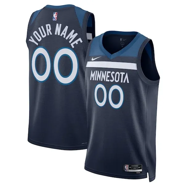 Minnesota Timberwolves MIN Swingman Jersey - vintage Basketball - Navy