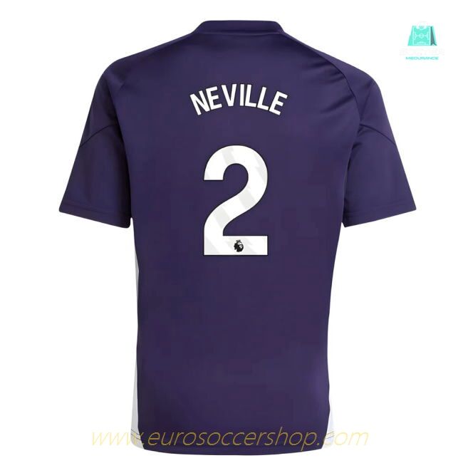 2025-2026 Man Utd Training Jersey (Aurora Plum) - Kids (Neville 2)