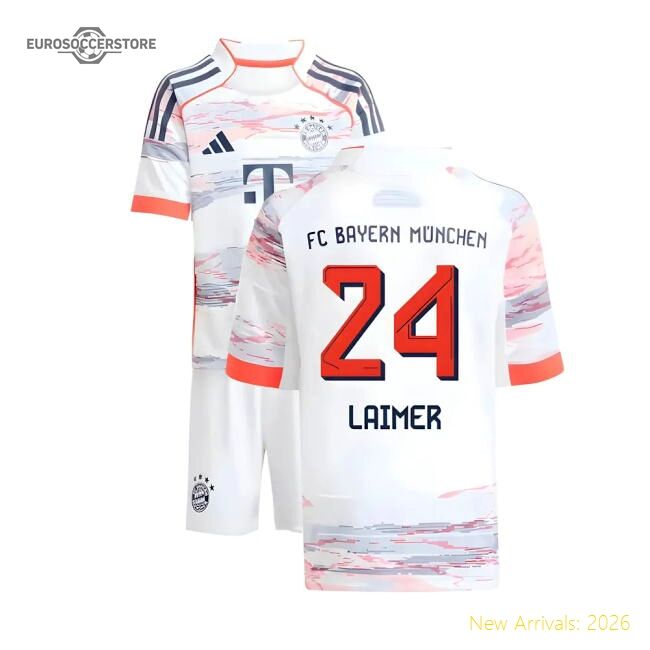 Elite 2025-2026 Bayern Munich Away Mini Kit (laimer 24)