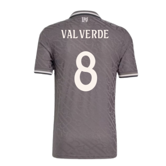 Real Madrid Football Club Fan Shirt - Adults Version (Valverde 8)