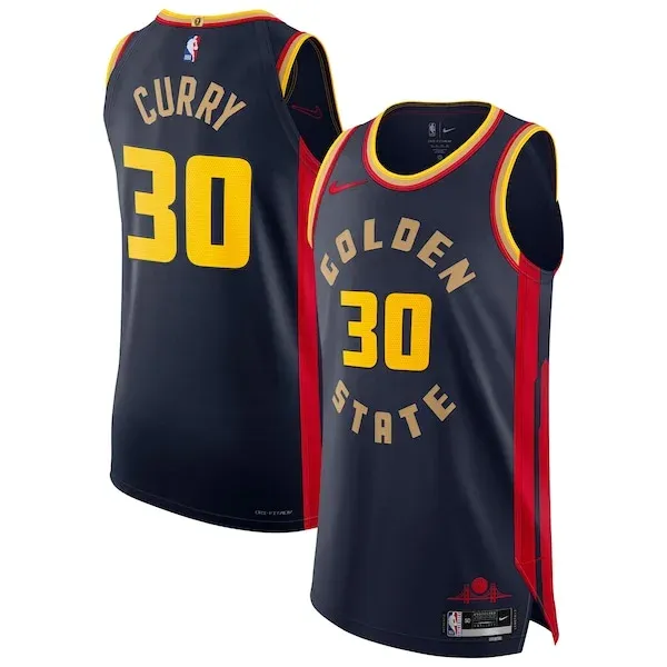 Stephen Curry GSW Authentic Jersey - superior player-jersey - Navy