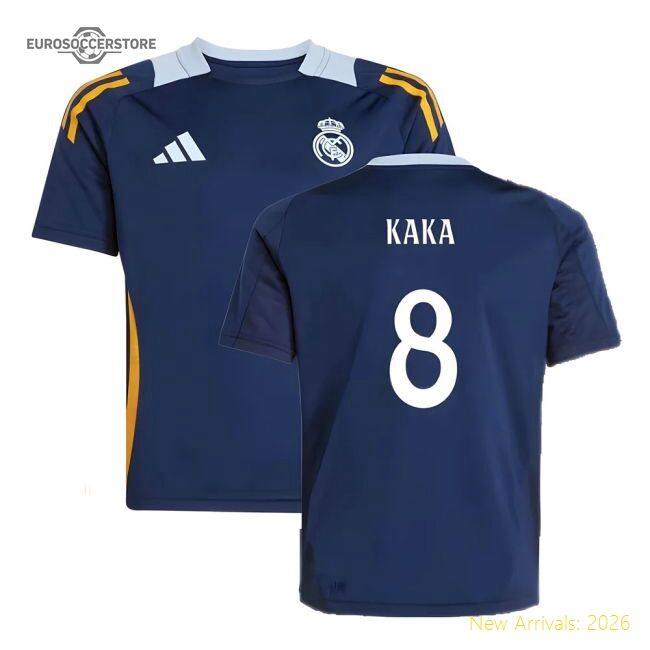 2024-2025 Real Madrid Training Jersey (navy) - Kids (kaka 8)
