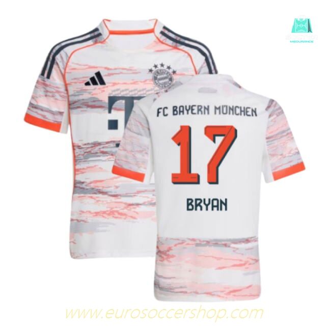 2025-2026 Bayern Munich Away Shirt (Kids) (Bryan 17)