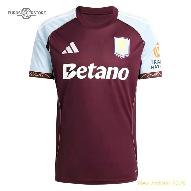 Premium 2025-2026 Aston Villa Home Shirt (kamara 44) - Premium