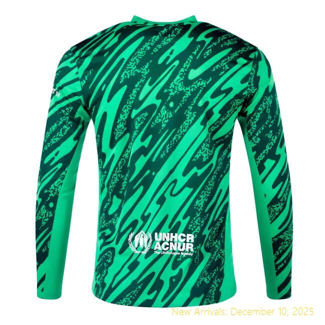 2024-2025 Barcelona Barca Premium Home Goalkeeper Shirt (Green)