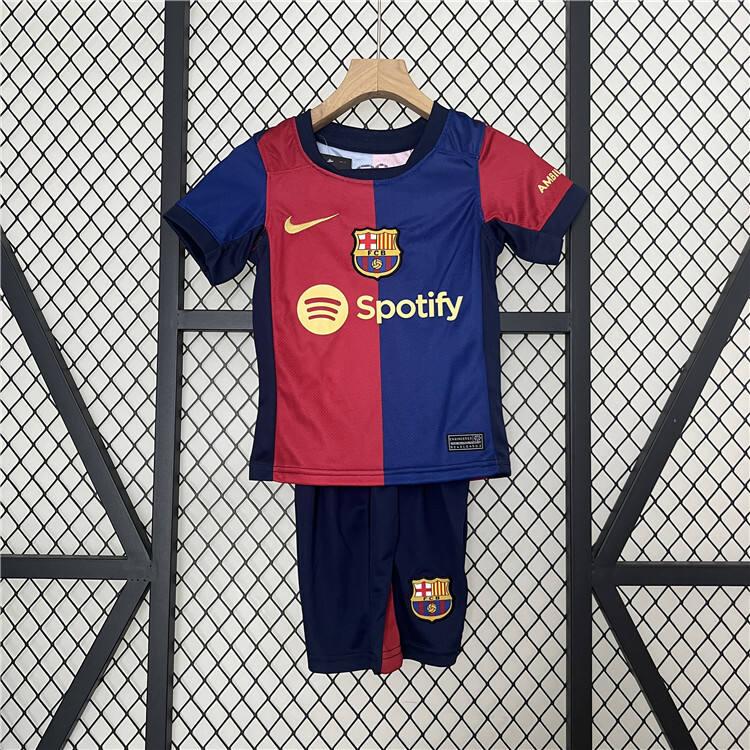 Kids Barcelona FC 2425 Home Kit ShirtShorts - Official Replica 19074