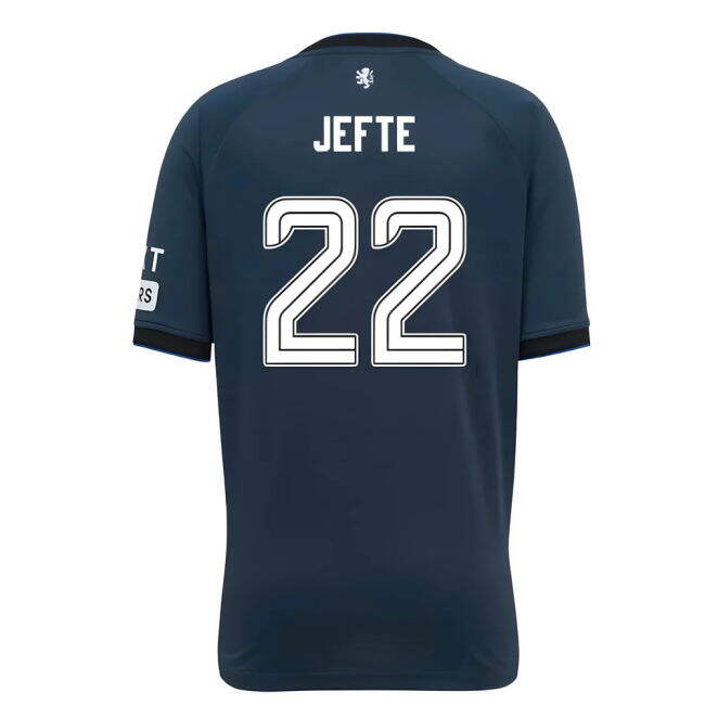 Premium Quality Light Blues Kids Jefte #22 2024-2025 Season Authent...