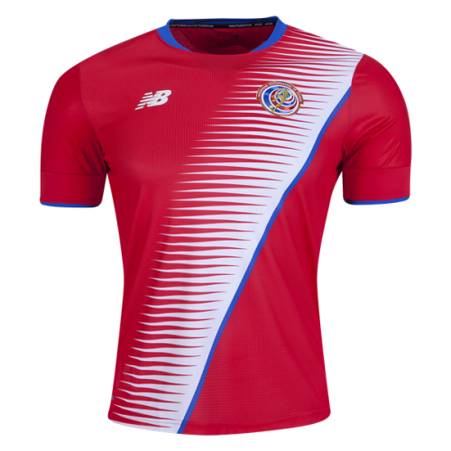 Costa Rica Home 2017 Soccer Jersey Shirt - Official Replica 14506