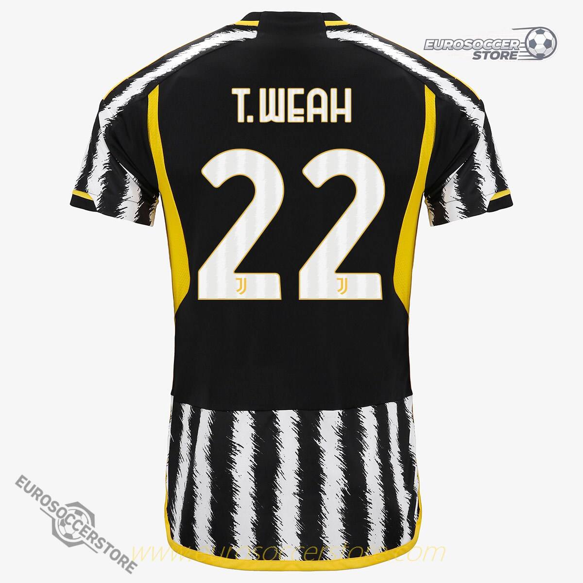 Juventus T.WEAH 22 Home Soccer Jersey for the 23-24 Season