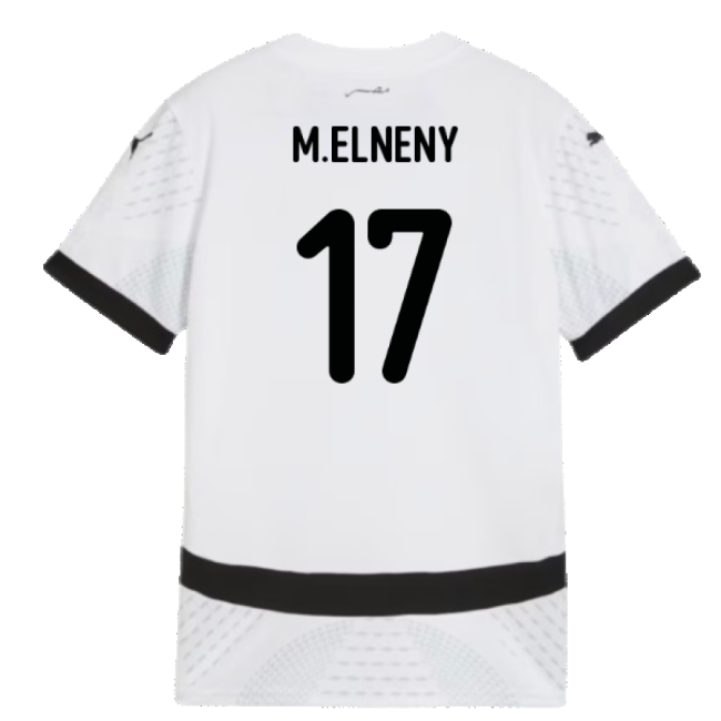 Tournament-Edition 2024-2025 Egypt Away Shirt (Kids) (M.Elneny 17)