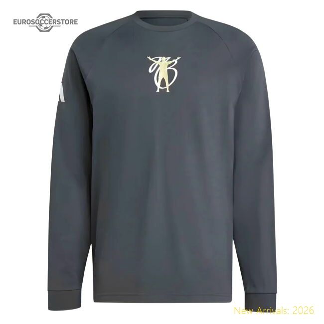 2024-2025 Adidas Jude Bellingham Long Sleeve Tee (grey)