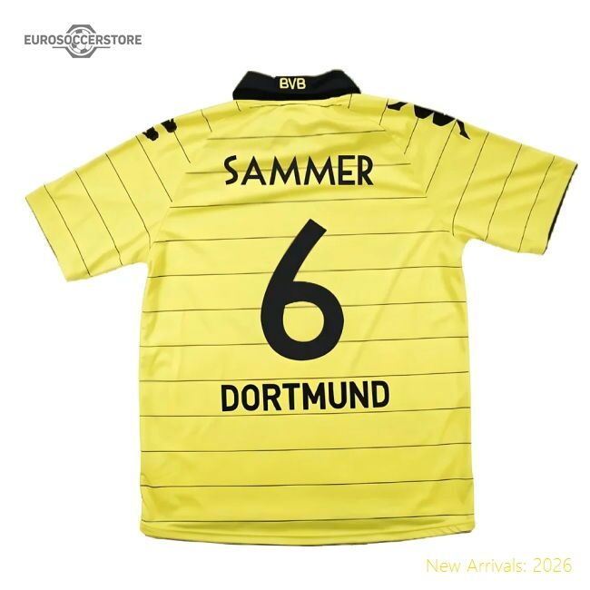 Fan-Favorite Borussia Dortmund 2010-11 Home Shirt ((Excellent) M) (Sammer