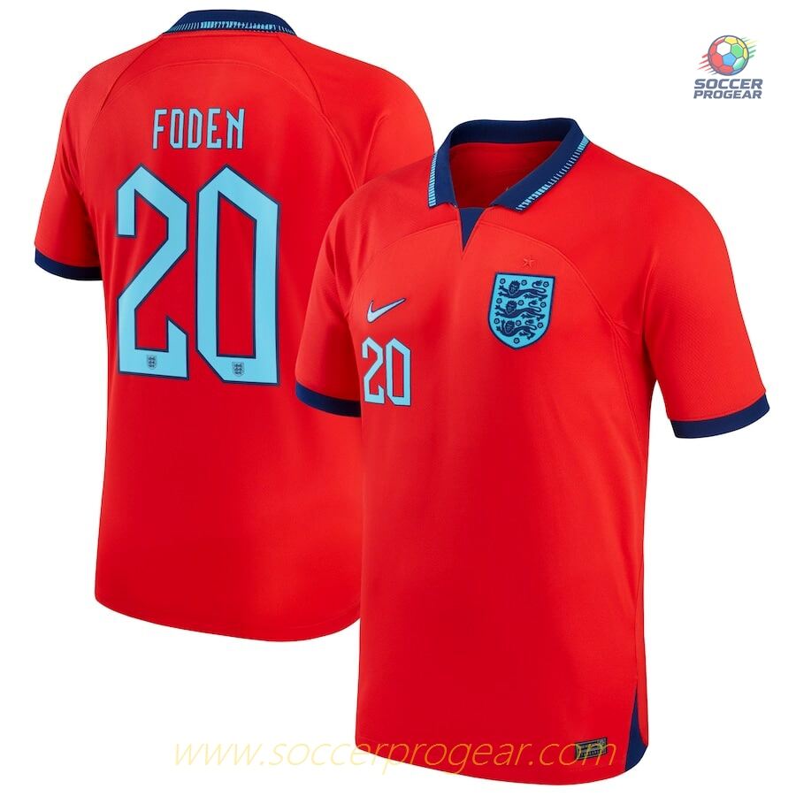 ENGLAND AWAY WORLD CUP 2022 FODEN SHIRT