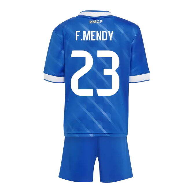 Mendy 23 Genuine 2025-2026 Real Madrid La Liga Third Shirt