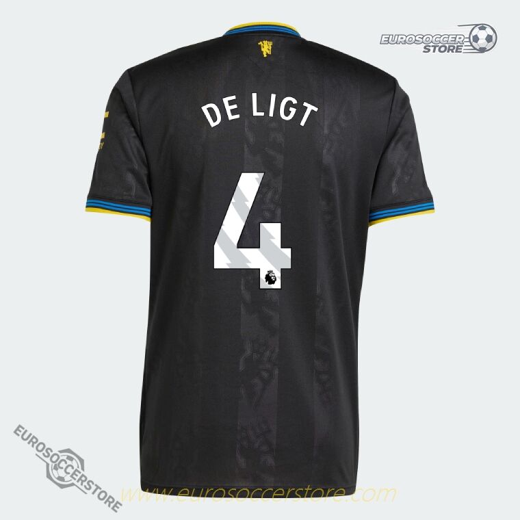 DE LIGT 4 Third Jersey of Manchester United for the 25-26 Season
