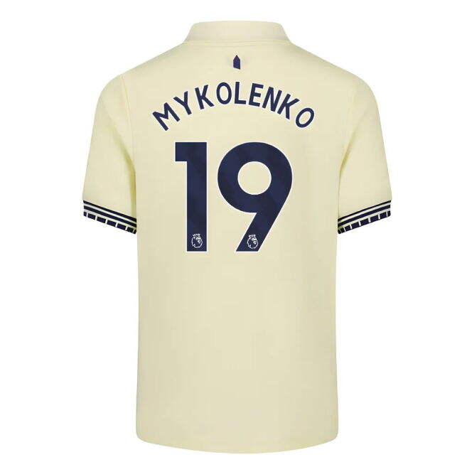 2025-2026 Everton Away Shirt - Kids (Mykolenko 19)