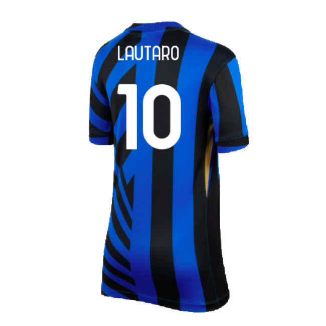 Fervent Inter Inter Milan Home Shirt Kids Lautaro #10 Premium Qual...