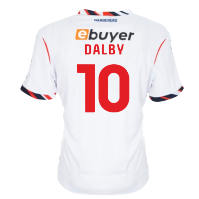 Authentic Football Bolton Wanderers Home Shirt Dalby #10 Pro Serie...