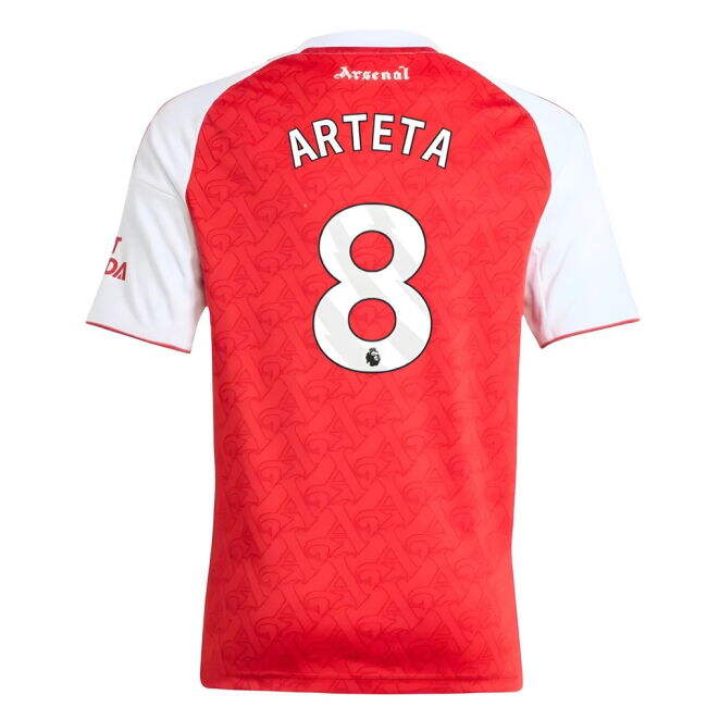 2025-2026 Arsenal Home Shirt (Kids) (Arteta 8)