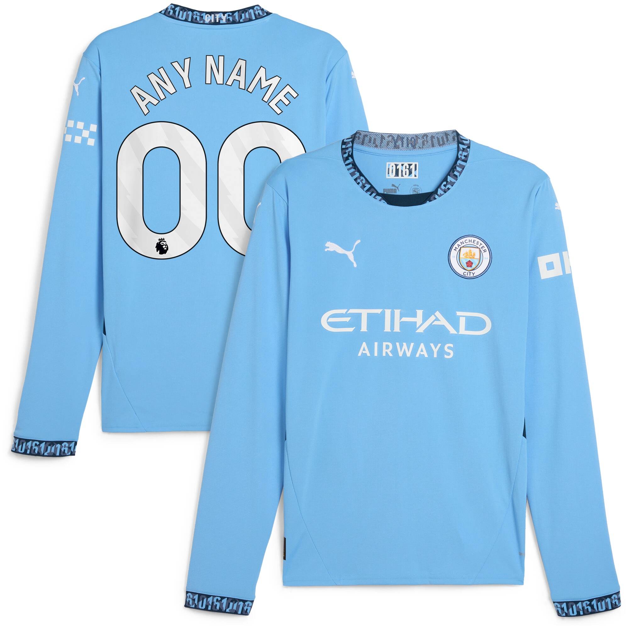 Man City Men's 2024 Authentic Replica - Official Merchandise -