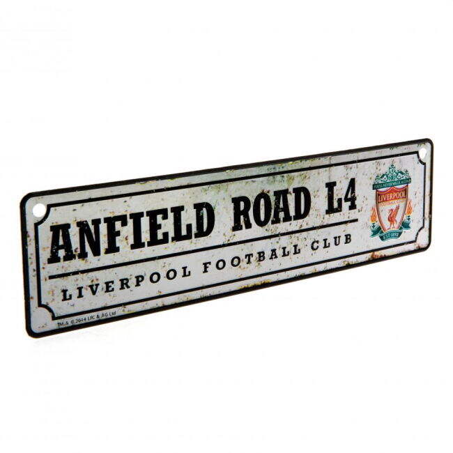 Men's Liverpool FC Retro Window Sign