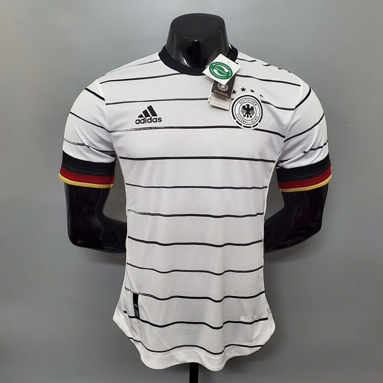 Germany Euro 2020 Home White Soccer Jersey Football Shirt Player