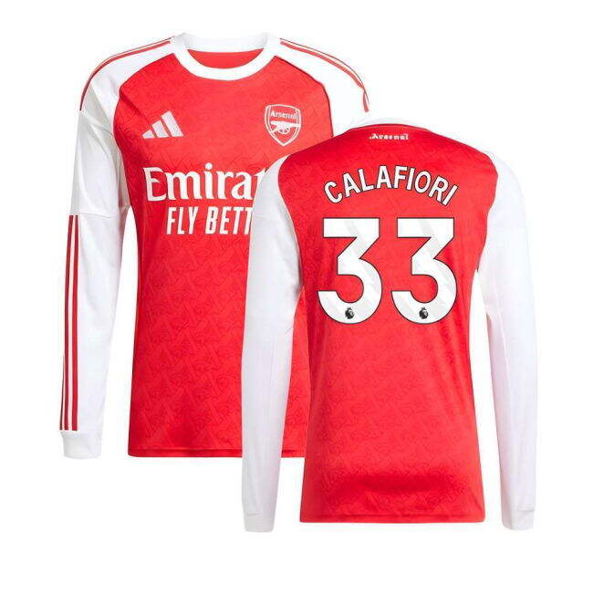 Arsenal 2025-2026 Home Jersey - Adult #35