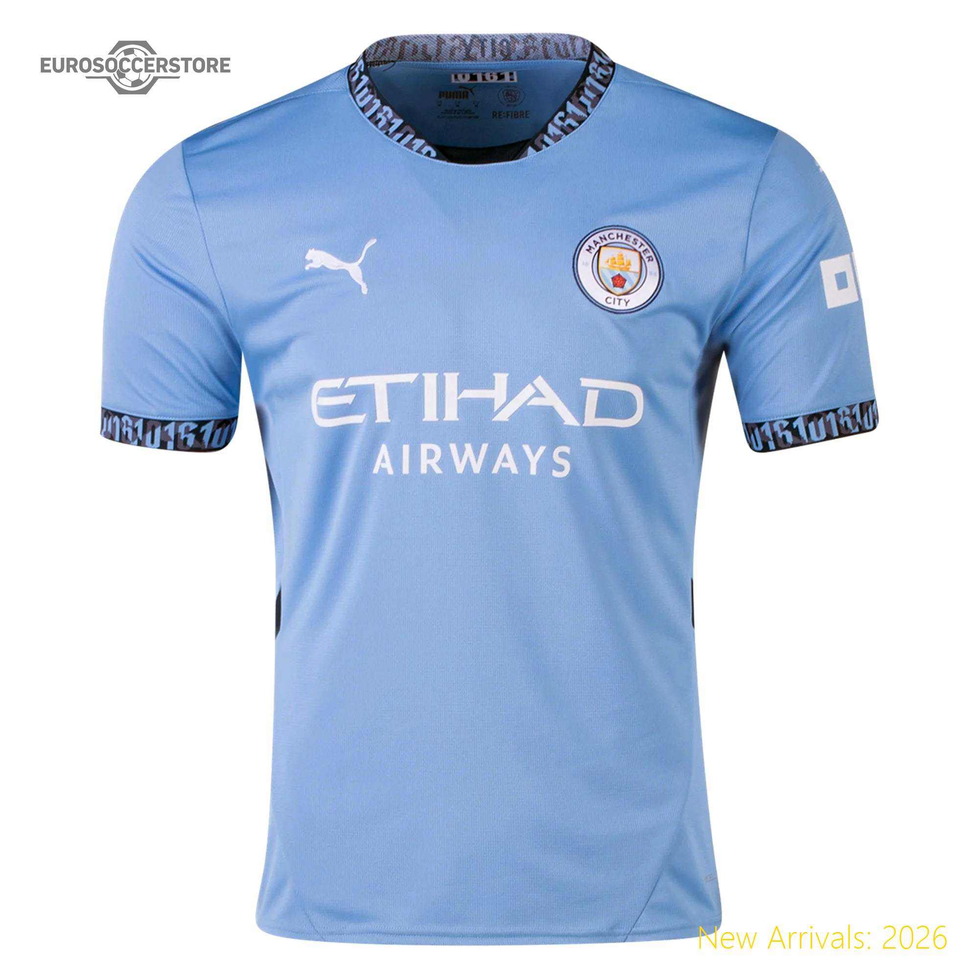 Club Approved Men Mci Team Home Professional Jersey 2023