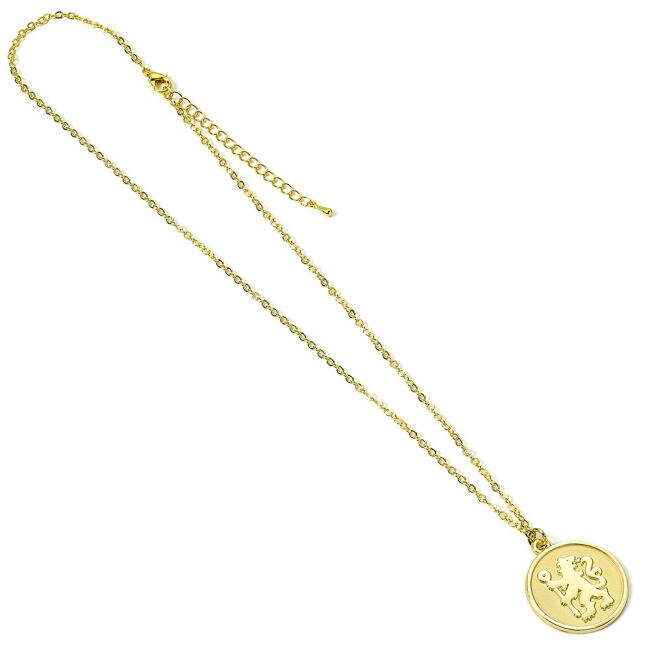 Chelsea FC Gold Finish Crest Necklace