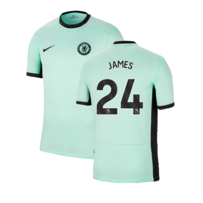 Official Licensed Chelsea Chelsea Third Shirt James #24 Fresh Look...
