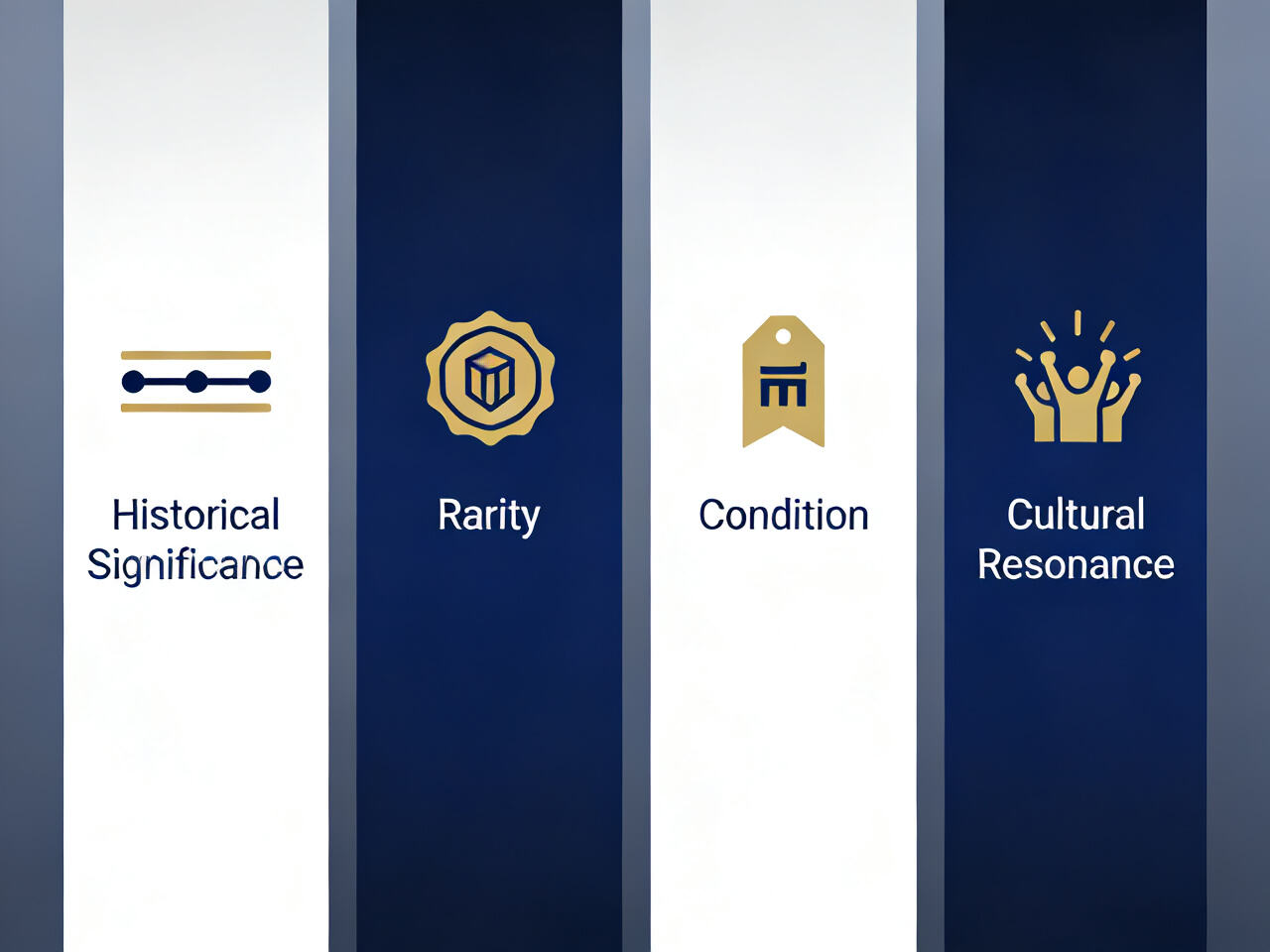 An infographic illustrating the &ldquo;Four Pillars of Value&rdquo; for a collector&lsquo;s jersey.