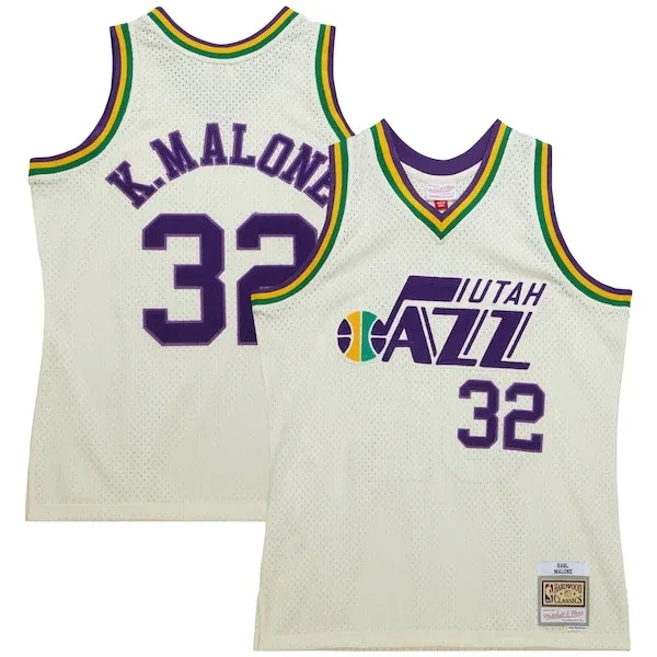 Karl Malone UTA Durable Basketball Jersey - Great Deal - Fan Favorite