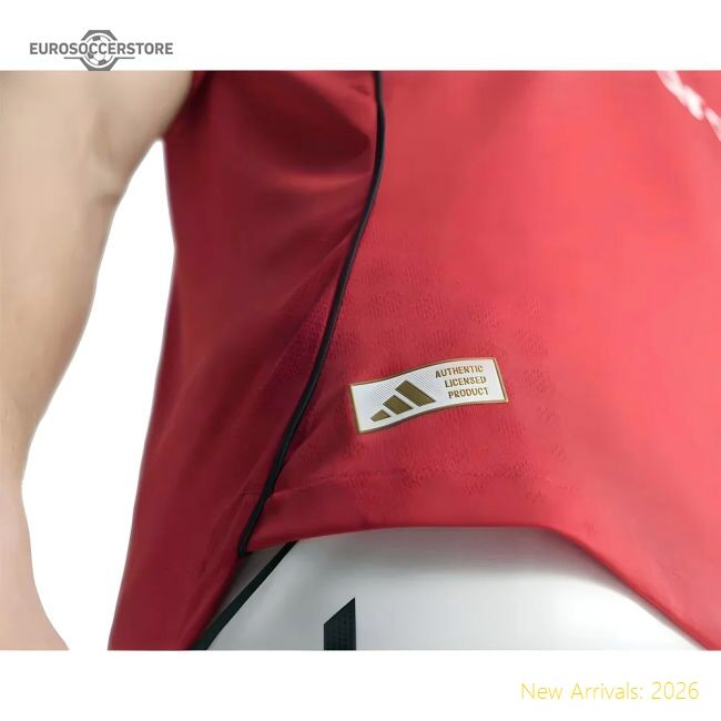 Authentic 2025-2026 Man Utd Authentic Home Shirt - Premium Quality