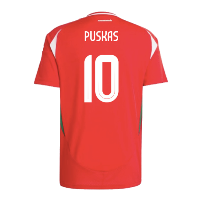 2024-2025 Hungary Home Shirt (Puskas 10) Official Premium