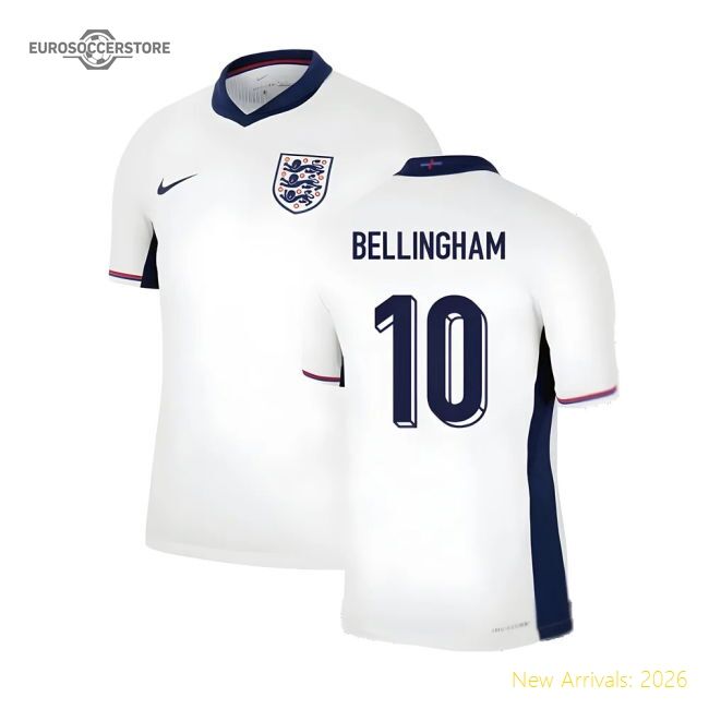 England 2024-2025 Home Shirt - Professional Stretchable