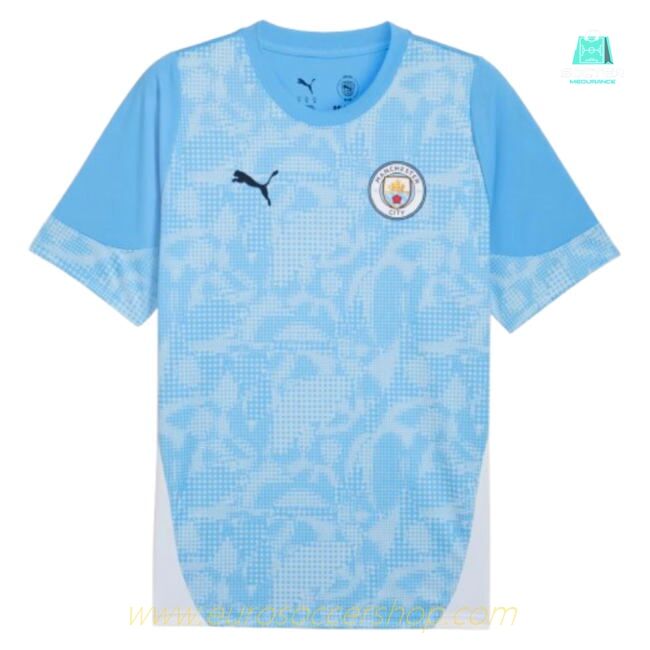 2025-2026 Man City Training Jersey (Light Blue) (Kompany 4)