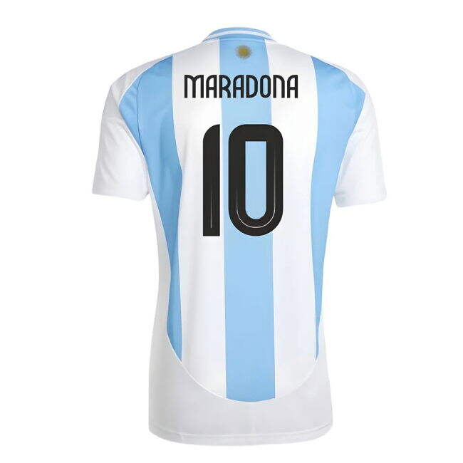 2024-2025 Argentina Home Shirt (MARADONA 10)