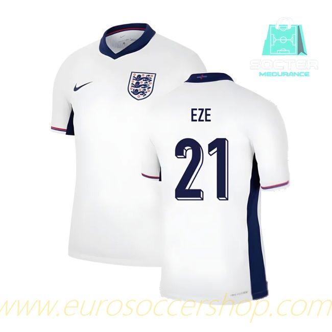 2024-25 Collection Three Lions Home Jersey (Eze 21)
