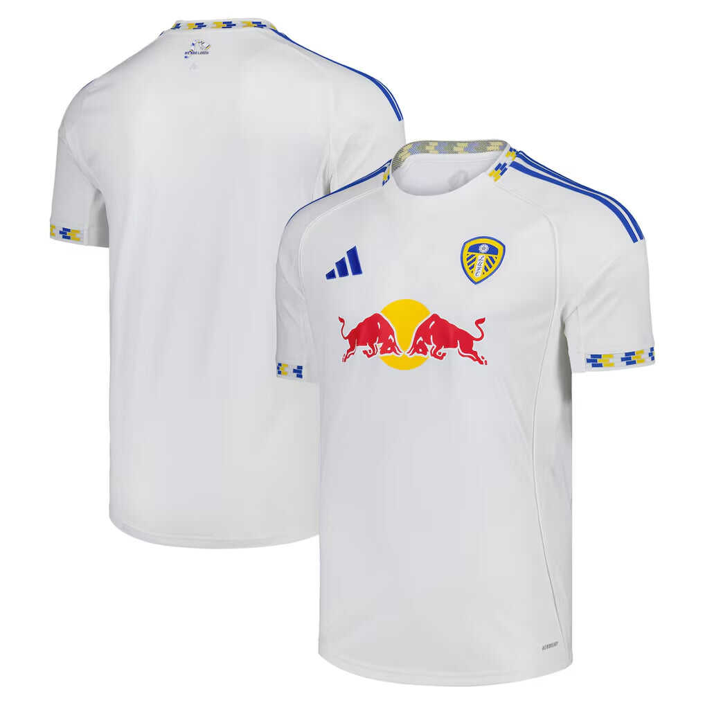 Men's Leeds United Home 2025/26 Soccer Jersey Authentic Kit