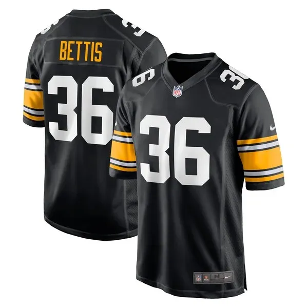 Authentic PIT Steelers  Jersey - Black | NFL Fan Apparel | NFL Footbal