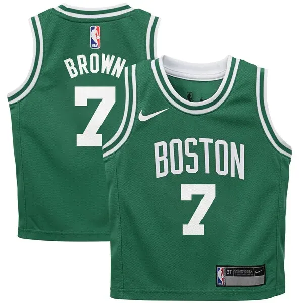 Jaylen Brown BOS Swingman Jersey - top-tier modern - Green sports