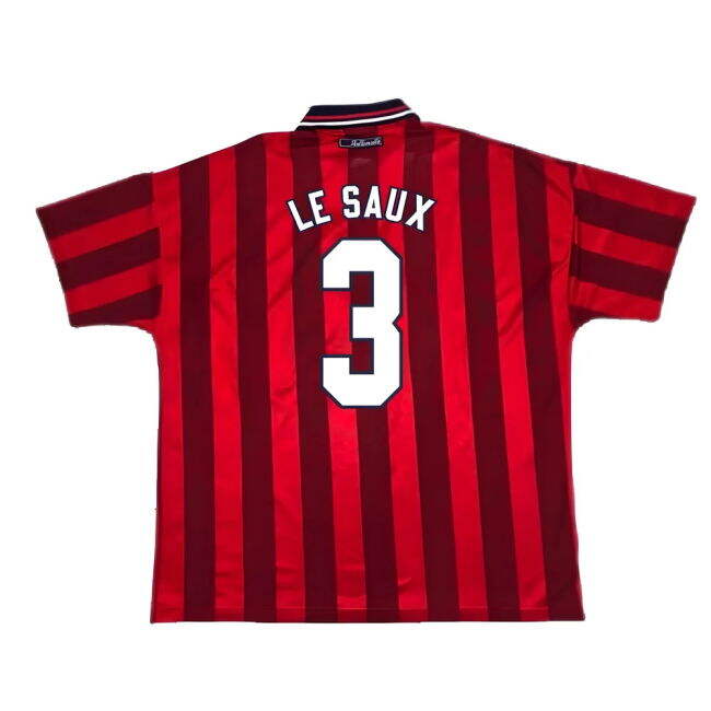 1997-1998 England Football Team Away Uniform (LE SAUX 3)