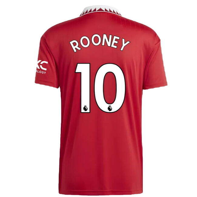 Man Utd Home Football Shirt 2022-20 - ROONEY 10 M S