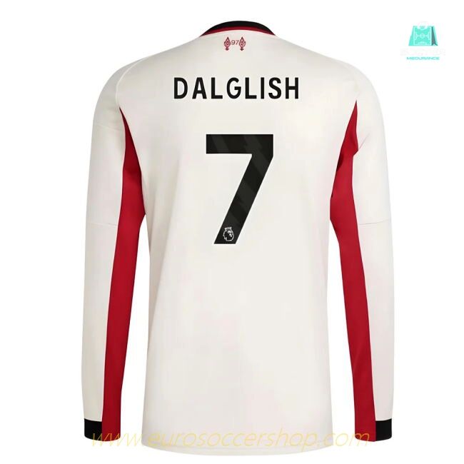 2025-2026 Liverpool Long Sleeve Away Shirt (Dalglish 7)
