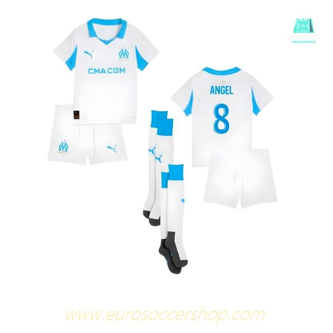 2025-2026 Marseille Home Mini Kit (Angel 8)