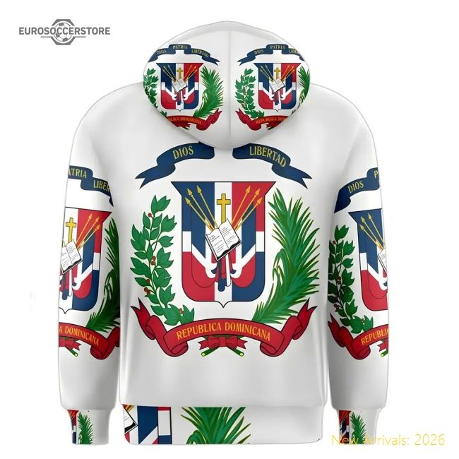 Dominican Republic Sublimated Flag Hoody - Unbeatable Value